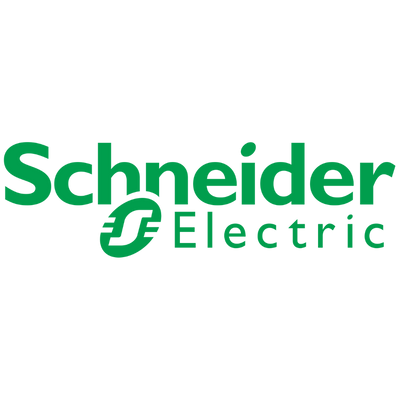 Schneider Electric logo in green on a white background