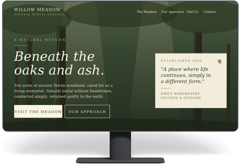 Example Funeral Directors Website 1