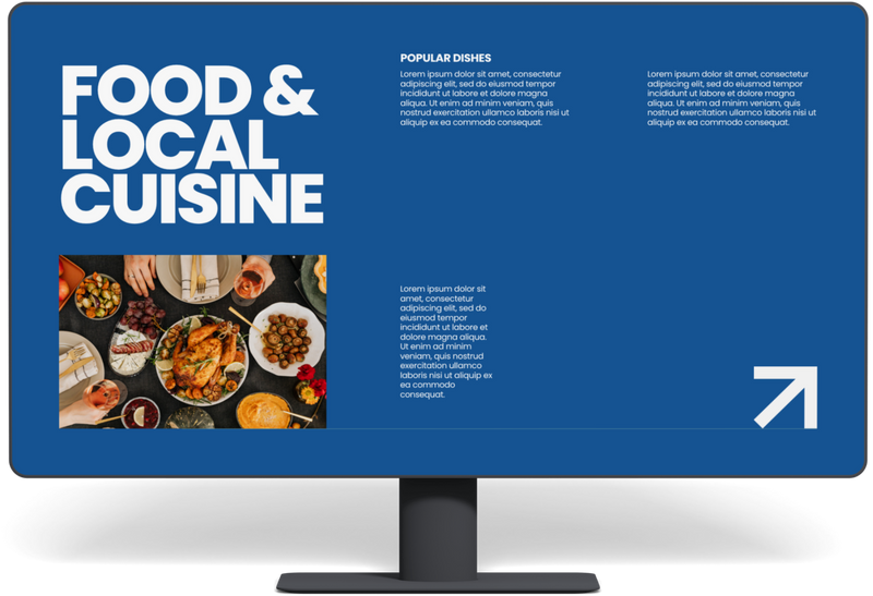 Food Venue Pitch by Harri Digital